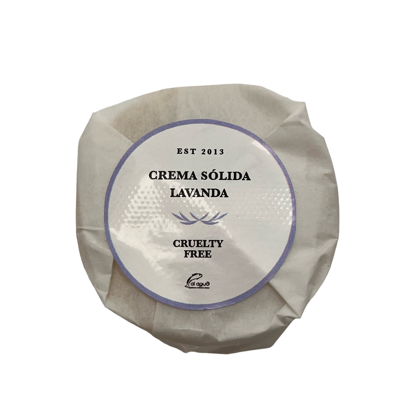 Crema solida viaje lavanda