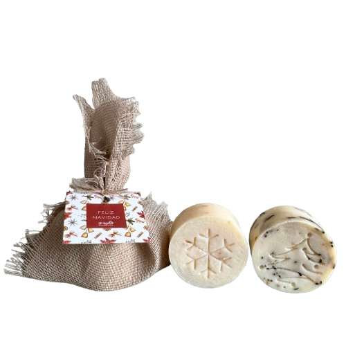 Regalo Navidad 2 jabones